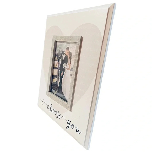 Malden International Designs Wedding “I Choose You” Picture Frame | 5x7 - Picture 3 of 4